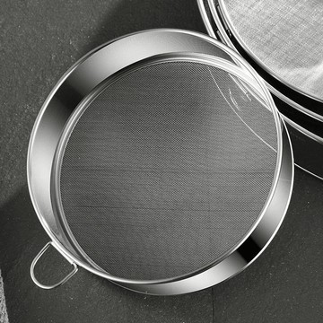 🔥臺灣出貨🔥粉篩子麪粉篩過濾網篩烘焙工具手持40-60目粉超細家用不鏽鋼篩網