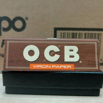 【現貨附發票】 正品  法國 OCB手捲菸紙 無漂白超薄木漿紙 一包50張 (VIRGIN--70MM)
