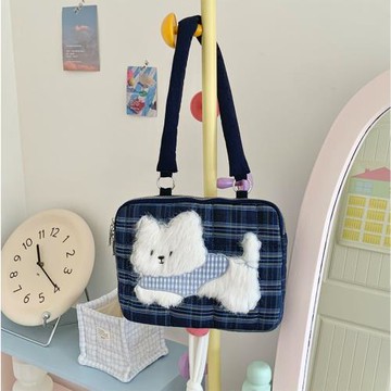 SEEU SODA/自制可愛韓國手提電腦包11-12寸/13-15寸ipad平板電腦收納