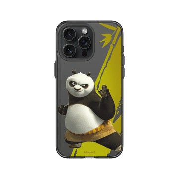 iPhone 15 Pro Max Clear 酷墨灰 - Kung Fu Panda - 阿波