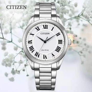 CITIZEN 星辰 LADYS 光動能 羅馬字時標 淑女錶 EM0970-53A 送禮 禮物 推薦