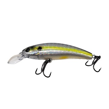 HEARTY RISE 哈帝來斯 VALLEY HUNTER MINNOW 魚餌  黃色 + 銀色  6g  1個