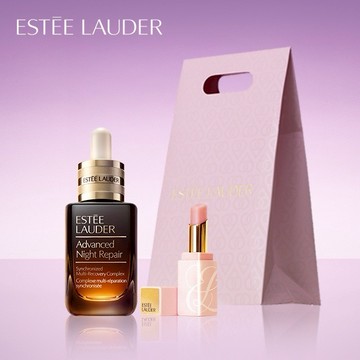 一生一世寵愛💞【Estee Lauder 雅詩蘭黛】保養奢寵送禮組 小棕瓶20ml $1314 加贈 迷你護唇膏 | 日常送禮 生日禮物