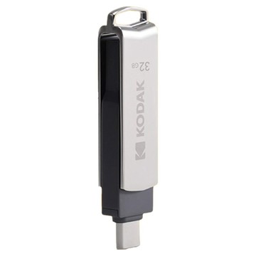 KODAK 柯達 雙接口Type-C 3.2 雙用途2合1隨身碟 K273  1個  32GB