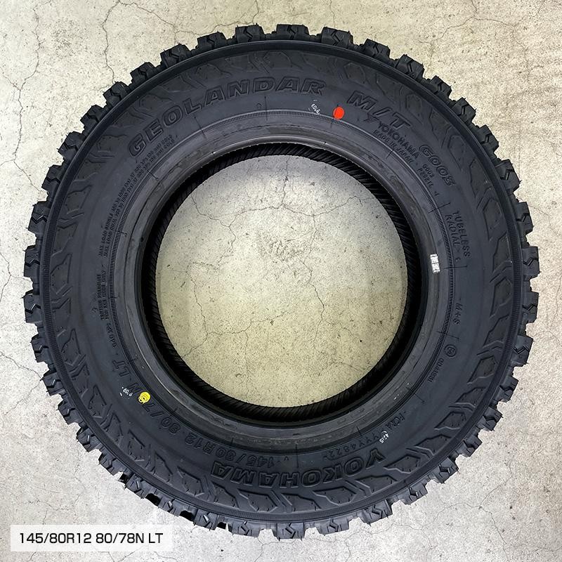 ジオランダー MT G003 145/80R12 LT マッドバーン XR-800M 12