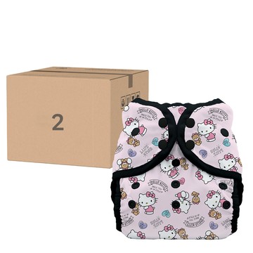THiRSTiES 游泳尿布褲 SANRIO聯名款 Hello Kitty Dear Bear 36~84個月  L  2件