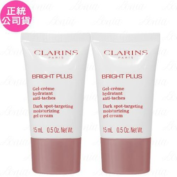 CLARINS克蘭詩 氧氣亮白淡斑水凝霜(15ml)*2(公司貨)