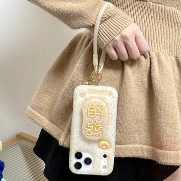 創意金色發財伸縮支架手機殼 適用蘋果 iPhone 17 16 15 14 13 pro max手機殼 硅膠防摔殼