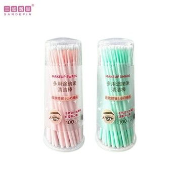三迪逸品 - 多用途納米清潔棒(100支) /改妝修容/小巧細頭 SD-2162【官方旗艦館】