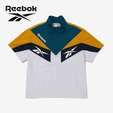 【REEBOK】_Twin vector color block 短袖上衣_男/女_REJU4EA41G1 官方旗艦店