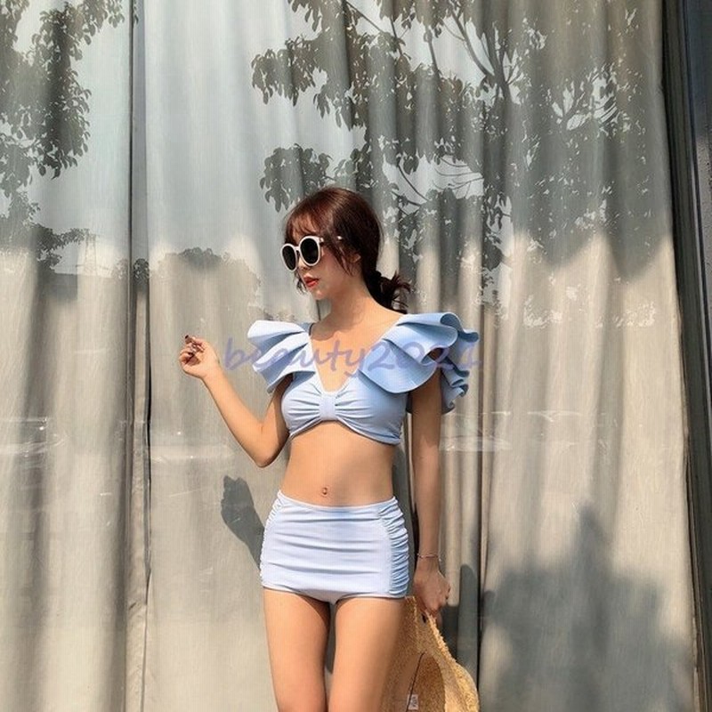 水着レディース 短パン タンキニ フリル 体型カバー ママ水着 リゾート 沖縄 ハワイ グアム 代 30代 40代 通販 Lineポイント最大get Lineショッピング