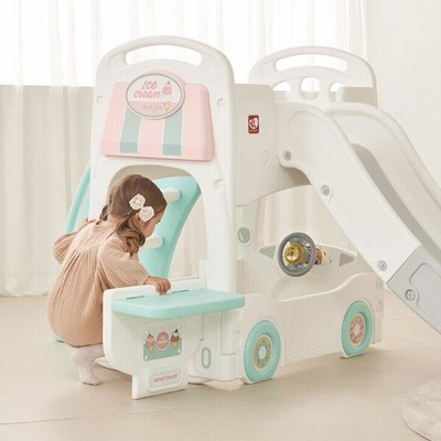 美品＞YAYA・アイスクリーム・トラックスライド・すべり台付フードトラック