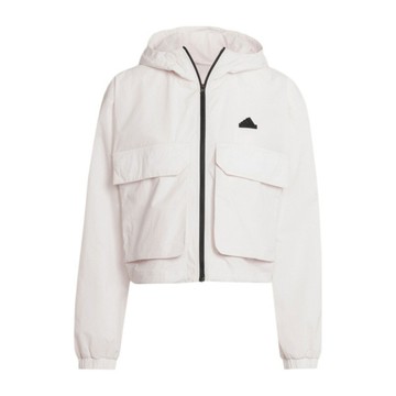 Adidas W C ESC Q2 WB IS0661 女 連帽外套 防曬 運動外套 米