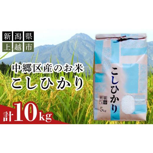 ふるさと納税 新潟県 上越市 中郷区産のお米(コシヒカリ従来種)