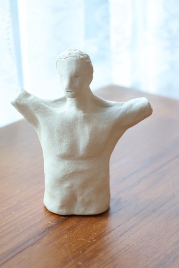 【聖誕節禮物】藝術風男人雕像