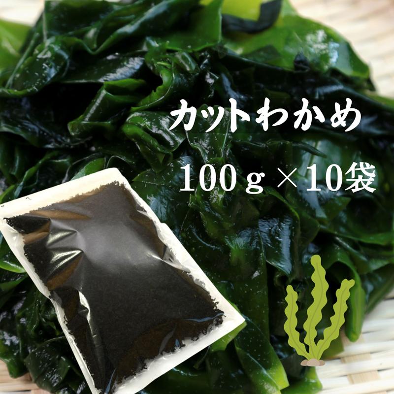 カットわかめ 韓国産 100g×10袋 乾燥わかめ 業務用