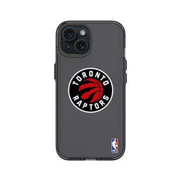 iPhone 15 Clear 酷墨灰 - NBA - Logo-多倫多暴龍 Toronto Raptors