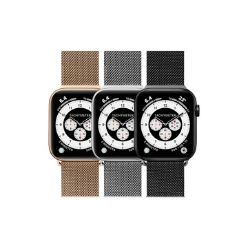 LAUT Apple Watch 42/44/45/46/49mm 米蘭不銹鋼磁吸錶帶