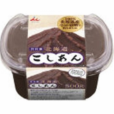 井村屋 北海道こしあん 500g×6入