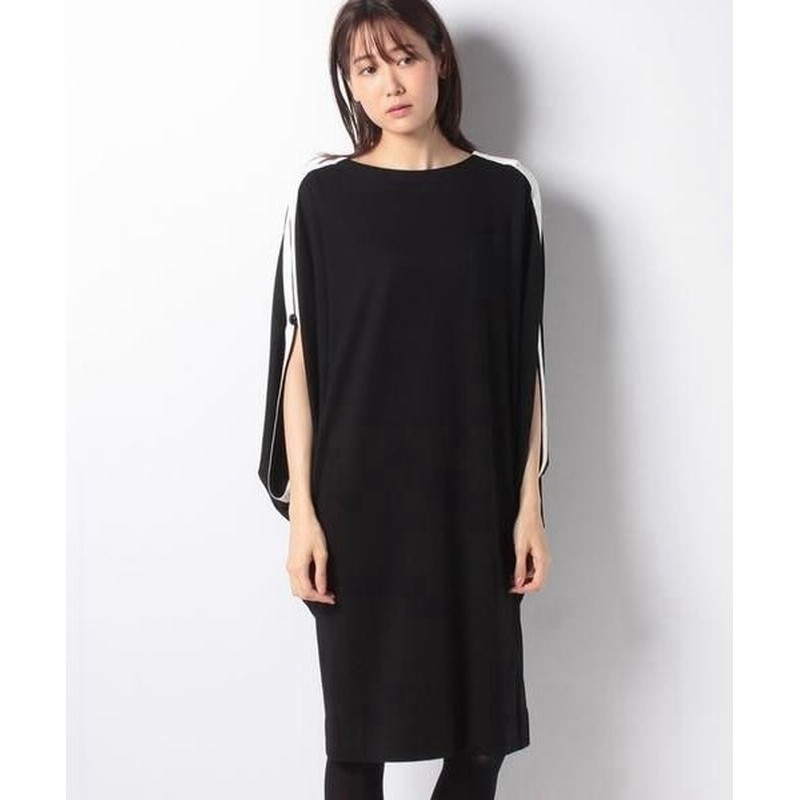 Pierre Cardin ピエール カルダン バイカラーワンピース ベアインレイ 通販 Lineポイント最大0 5 Get Lineショッピング