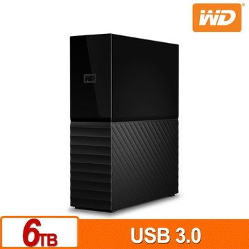 WD My Book 6TB 3.5吋外接硬碟 WDBBGB0060HBK