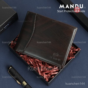 皮夾 真皮皮夾 皮夾男 錢包 卡包 零錢包 錢包男士高級感錢夾menwallet時尚大容量多卡位男式錢包