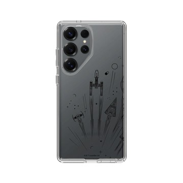 Galaxy S25 Ultra Clear 透明 - 迪士尼-星際大戰 Star Wars - POP全載具1-黑