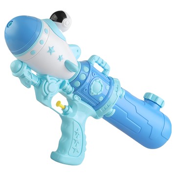 太空人造型按壓中型水槍 5181 35cm  藍色  1支