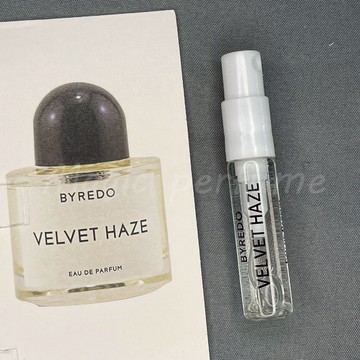 柏芮朵 灰色天鵝絨Byredo Velvet Haze-2ml香水小樣試用裝 香氛噴霧 旅行便攜香水 小香小樣