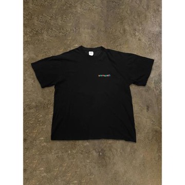 搞錢做慈善 3A260克純棉雙紗！向上俠！重磅情侶女寬松短袖T恤男