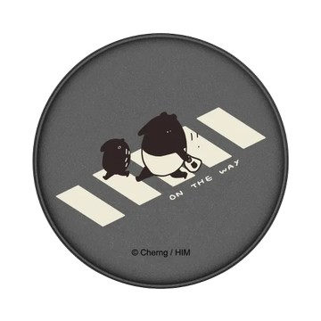 GRIP O (MagSafe 兼容） 黑 - 馬來貘 Laimo - 過馬路