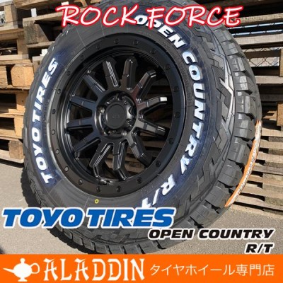 新品 16インチ タイヤホイールセット トーヨー オープンカントリー R/T 235/70R16 ホワイトレター デリカ D5 DELICA D5  RAV4 アウトランダー CX5 | LINEショッピング