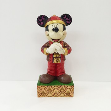 【震撼精品百貨】Disney 迪士尼 Enesco精品雕塑-迪士尼米奇中國新年塑像【共1款】 震撼日式精品百貨
