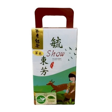 佳芳茶園 有機蜜香紅茶(茶包)15包/盒