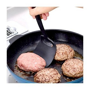 日本製Remy耐熱料理深鍋鏟 30cm 燕三條高品質(煎鏟 耐高溫 漏鏟 漏油 濾油)