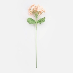 奧可利鉤針毛線花插繡球花46cm 粉