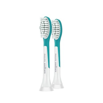 【PHILIPS 飛利浦】美國製造+原廠公司貨 HX6042 兒童音波牙刷標準刷頭兩入裝 適用HX6311及HX6322 電動牙刷