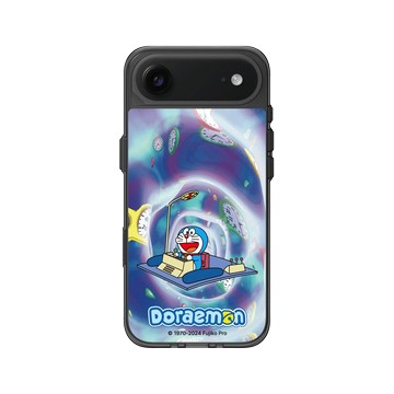 iPhone Air Clear (相機按鈕) 酷墨灰 - 哆啦A夢 Doraemon - 時光機