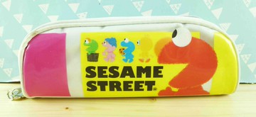 【震撼精品百貨】Sesame Street 芝麻街 筆袋/化妝包-雙面 震撼日式精品百貨