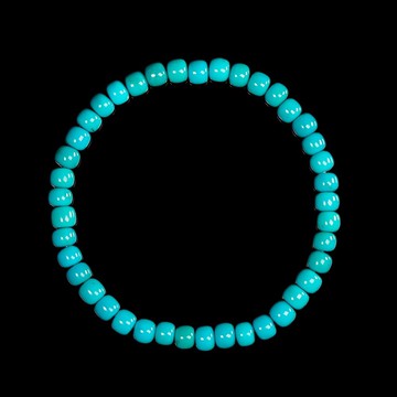 【正佳珠寶】松石 蒐藏級 高玉化湖北松 6.1g 蘋果老型珠 湖北松