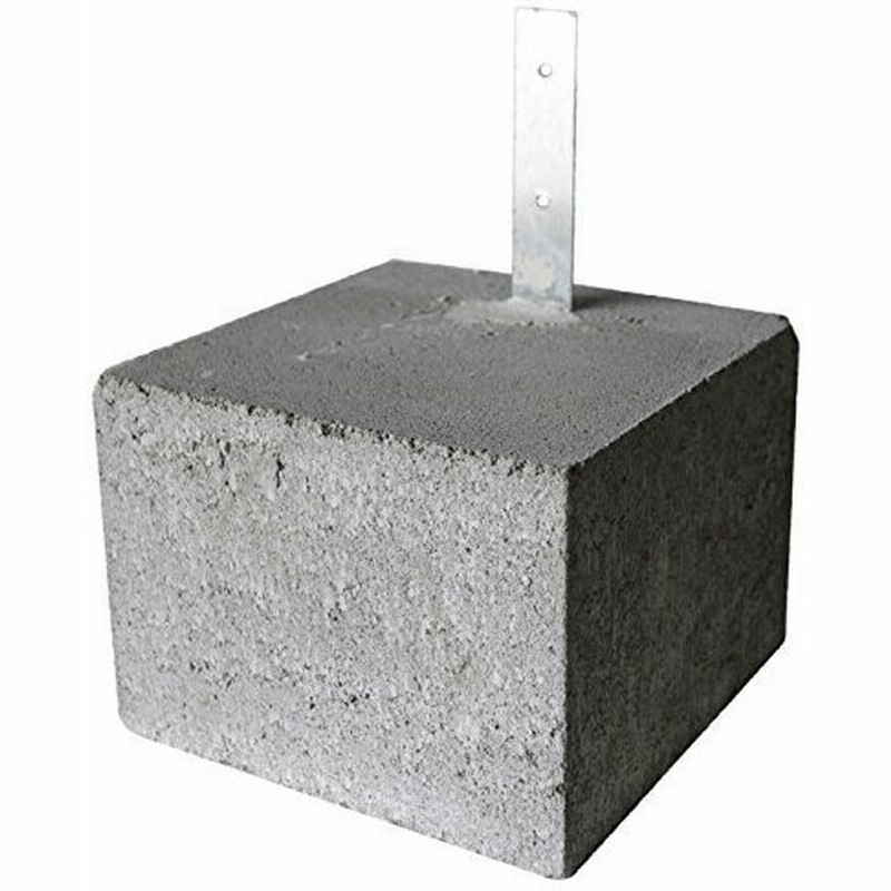 久保田セメント工業 束石 金具付 1個 通販 Lineポイント最大0 5 Get Lineショッピング