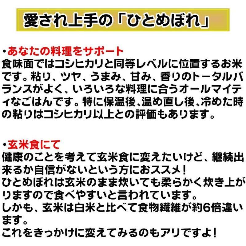 当日精米山形県産 ひとめぼれ 30kg 紙袋 令和4年度産 (無洗米 27kg×1袋)