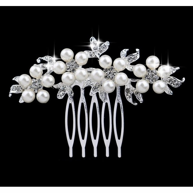 ヘアアクセサリー パール 髪飾り かんざし コーム 結婚式 着物 和装 通販 Lineポイント最大0 5 Get Lineショッピング