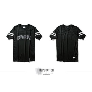 Reputation American Shirts TEE - 美式球衣素材TEE /  黑-行動