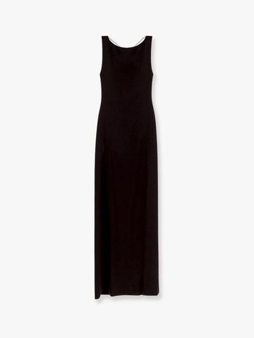 Creso long dress with jewelry chain detail on the back - MAX MARA - gender_Woman
