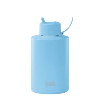 【frank green 台灣】三層真空保溫瓶 2000ml - 天藍色