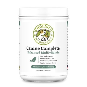 Wholistic 美國 Pet Organics-天然有機寵物保健品-綜合維生素 1LB (454g) 狗狗專用