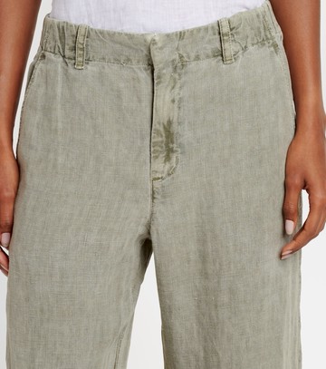 Velvet Taylor linen straight pants