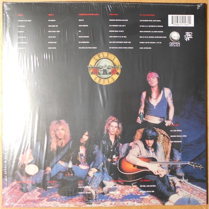 ■新品■Guns N' Roses ガンズ・アンド・ローゼズ appetite for destruction(LP)