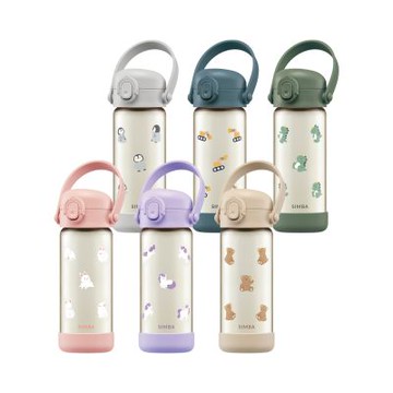 【小獅王辛巴 官方直營】鉑金PPSU兒童水壺400ml(直飲/吸管)